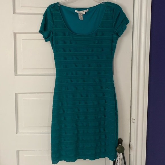 Turquoise fit dress - Picture 1 of 4